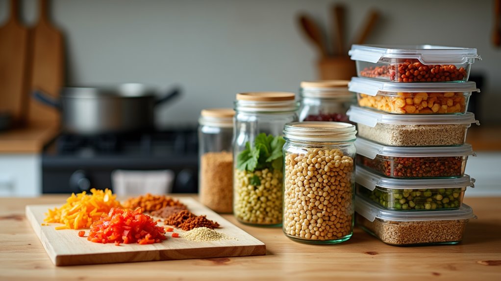 meal prep for efficiency