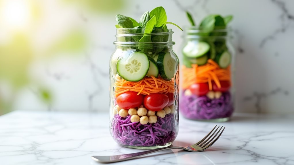 easy preparation salad meals
