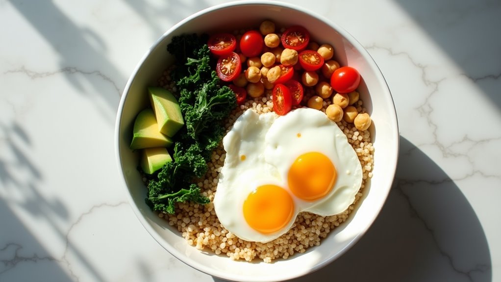 protein rich breakfast option