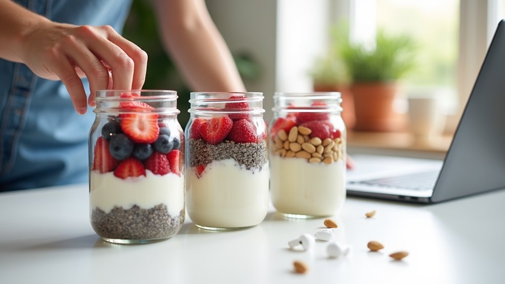 quick protein snacks available