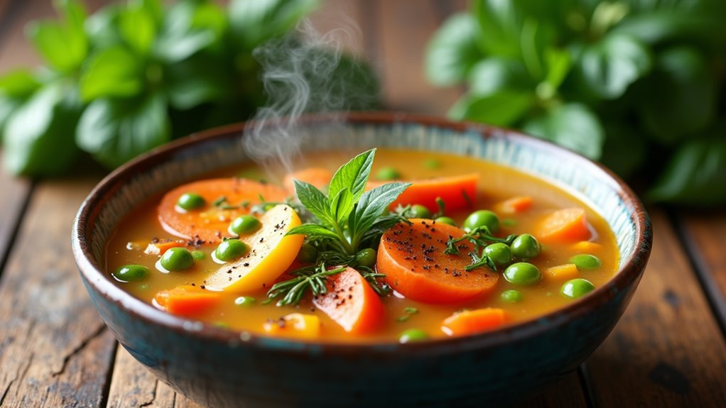 boost taste using herbs