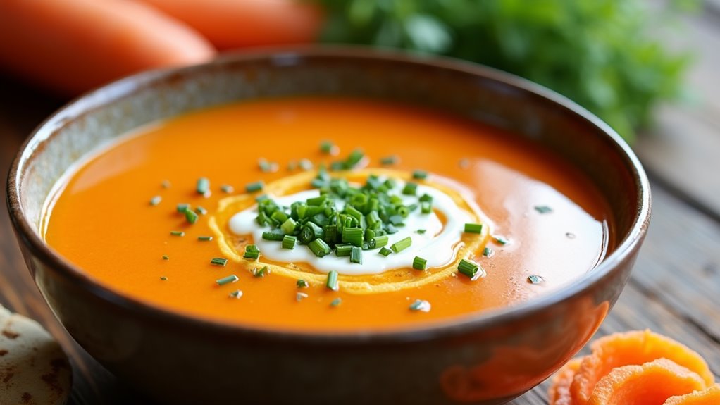 carrot ginger soup recipe