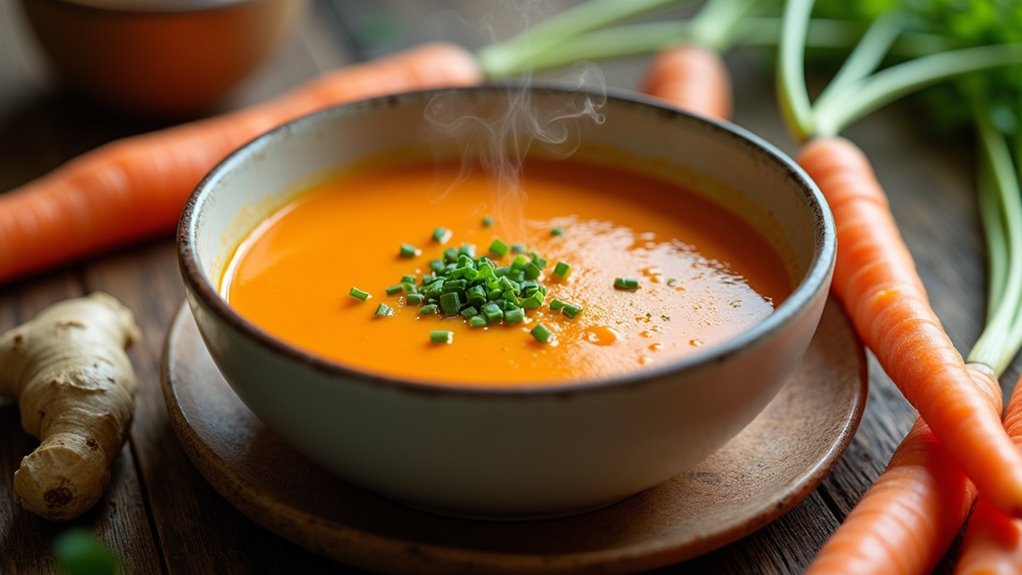carrot ginger soup recipe
