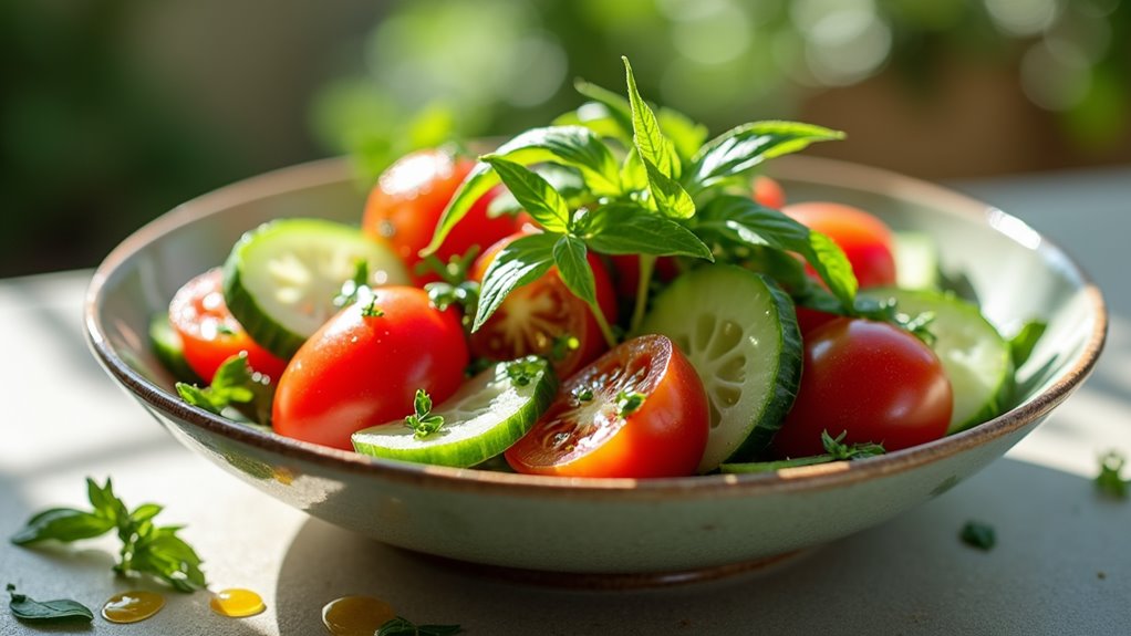 fresh herb salad recipe