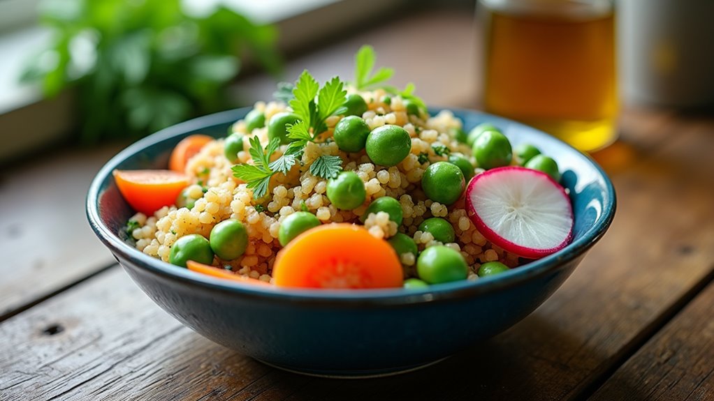 fresh quinoa salad recipe