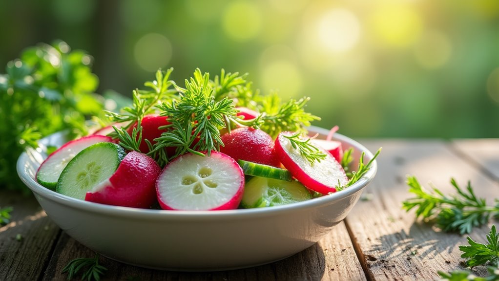 fresh vegetable salad recipe