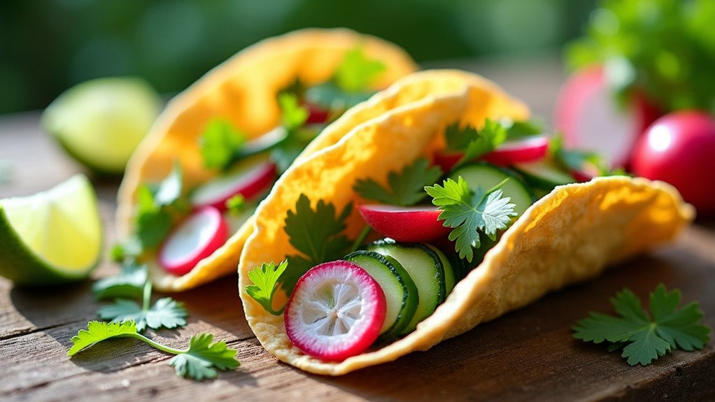 fresh vegetable taco recipe
