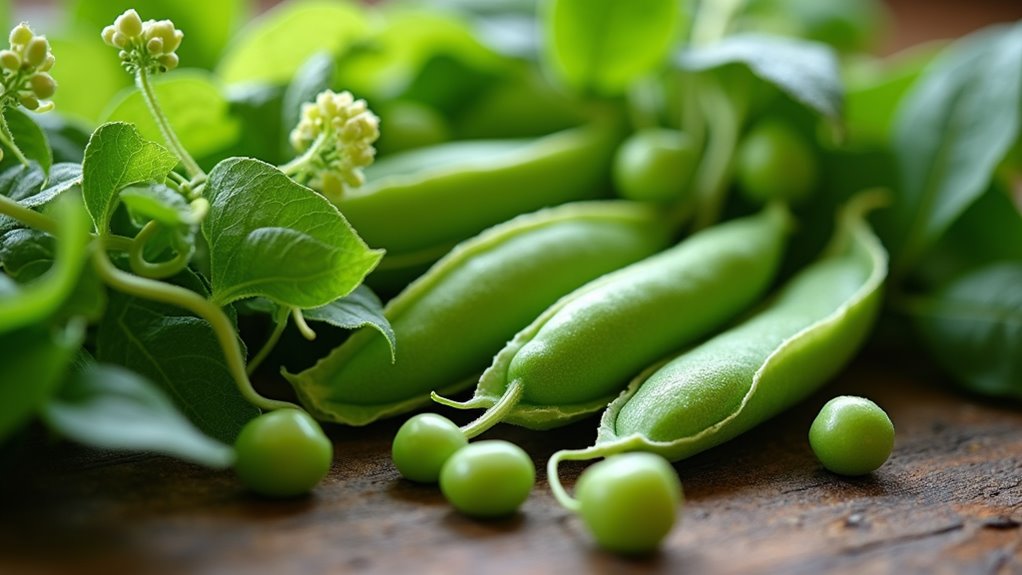 green nutritious garden vegetables