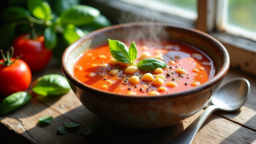 hearty bean and tomato soup