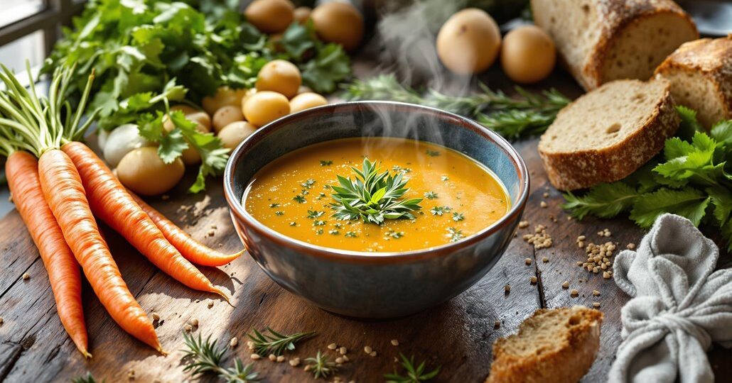 hearty healthy march soups
