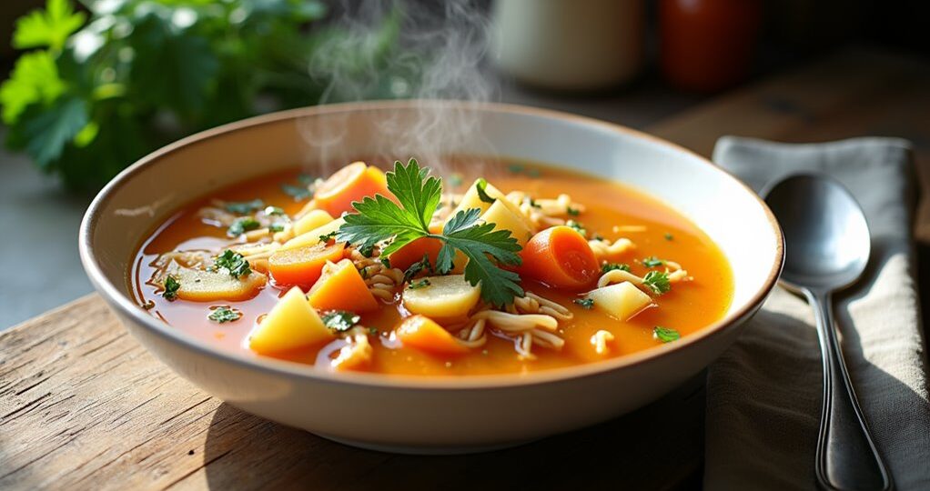 hearty soups for march