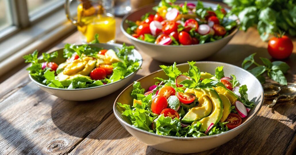 light salads for march