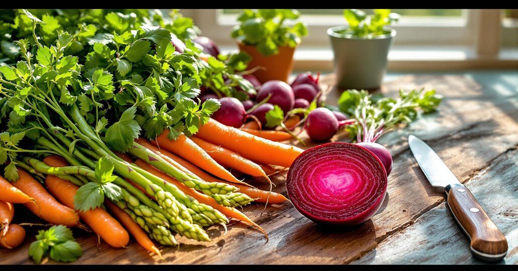 march fresh vegetable ideas