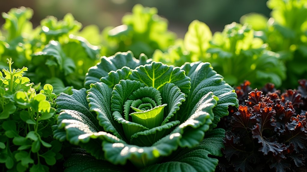 nutrient rich leafy vegetables