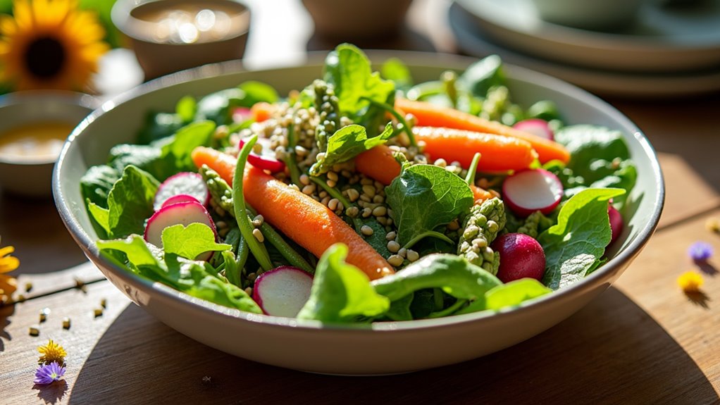 seasonal ingredients for salads