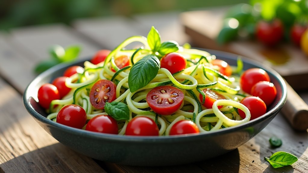 zucchini noodle salad recipe